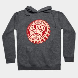 Vintage Generic Blood Orange Soda Bottlecap Hoodie